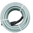 1/4 in. x 50 ft. 3000 PSI Rubber Pressure Washer Hose, Non-Marking with M22 Fittings