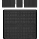 Mixsuper Cargo Liner for Mercedes-Benz GLE Class 2020-2026, All Weather Trunk Mat Backrest Mat TPE Back Seat Cover Protector for GLE SUV 5 Passenger Accessories