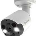 Swann Add-On DVR Bullet Security Camera with Sensor Spotlight, 4K Ultra HD Video, Indoor or Outdoor Design, Dusk to Dawn Color Night Vision Plus True Detect Heat and Motion Detection (1 Count, Pack of 1)