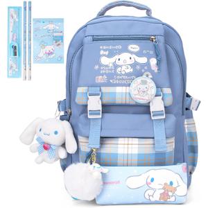 Juju Blue Kawaii Backpack - Cute Backpacks For Girls - Cute Backpack Kawaii Stuff - Backpacks For School Girls Juju Blue Kawaii Backpack - Cute Backpacks For Girls - Cute Backpack Kawaii Stuff - Backpacks For School Girls