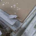 Hodedah 7 Drawer Jumbo Chest, Five Large Drawers, Two Smaller Drawers with Two Lock, Hanging Rod, and Three Shelves | White