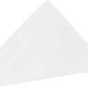 Ultimate Textile Cotton-Feel White Cloth Napkins - 17" x 17" (Set of 12) Washable Dining Quality Polyester, Wrinkle & Stain Resistant