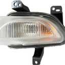 68256432AA Driver Side Front Left Park Turn Signal Light Fit for Jeep Renegade 2015-2018 2017 2016 CH2530105 Parking Marker Lamp Corner Light Assembly