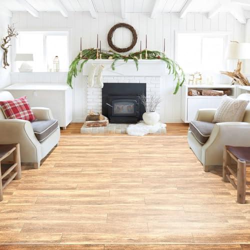 tixpol Plastic Floor Mat for Home, 8' x 12' Waterproof Area Rug for Living Room, Non-Slip Area Rug for Dining Room, Office Laundry, Non-Slip Vinyl Floor Protector Play Mat for Kids Pet (Clear)