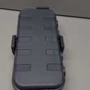 QUOBAS Outdoor Waterproof Electrical Box with 6 Cable Ports, IP54 Weatherproof Heavy-Duty Extension Cord Cover for Power Strips, Garden Power Tools, Holiday Lights, Gray