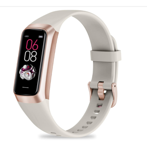 Fitness Tracker with Step Counter/Calories/Stopwatch, Activity Tracker, Health Tracker with Heart Rate Monitor, Sleep Tracker,1.10''AMOLED Touch Color Screen, Pedometer Watch for Women Men