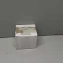 Candleholder Glass Candle Holder Plates Set of 6, Round Glass Candle Tray Plates for Dining Wedding Christmas Party Evening Light, Clear