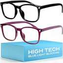 livho High Tech Blue Light Glasses - Advanced Blue Light Blocking Computer Glasses - Screen Fatigue & UV Protection