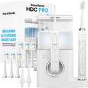 AquaSonic Home Dental Center PRO  Brushing & Flossing Made Easy  Brush & Floss  Power Toothbrush & Water Flosser  Whiter Teeth & Healthier Gums