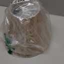 Rustic Lamp Shades Set of 2, Faux Leather Replacement Lampshades, 4.7" Top x 9.8" Bottom x 6.4" High, Small Lamp Shades for Table Lamps Bedside Lamps, Spider, Bulb Clip Adapters Included