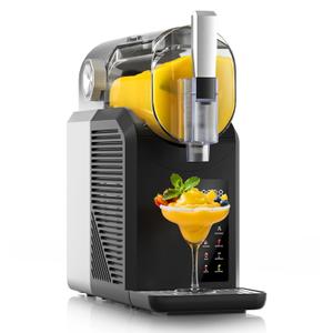 Slushie Machine, 15-Minutes RapidChill Technology Slushy Machine for Home, 88 oz Drink & Slushie Maker with 6 Preset Programs Frozen Margaritas, Milkshakes, Frapps, and More