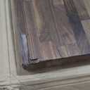 CONSDAN Butcher Block Counter Top, Walnut Solid Hardwood Countertop, Wood Slabs for Kitchen, Reversible, Both Side Polished, Prefinished with Food-safe Oil, 1.5" Thickness, 48"x25"