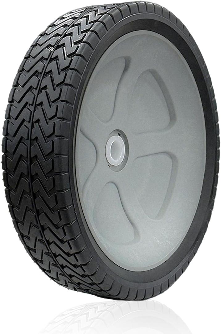 40987 Lawn Sweeper Wheel Tire Complete Assembly Set Compatible with Craftsman Tow-Behind Lawn Sweeper-1P