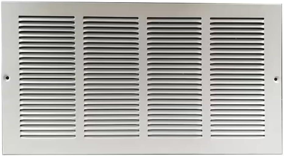 16" x 8" Return Air Grille,White