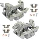 PAROD Rear Brake Caliper Fit for 2006-2012 Ford Fusion, 2007-2012 Lincoln MKZ, 2006 Zephyr, 2006-2013 Mazda 6, 2006-2011 Mercury MilanReplace#18B5002 18B5003