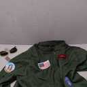 TOKYO REVENGERS Men Fighter Pilot Jumpsuit Air Force Flight Outfit Halloween Cosplay Costume With Accessories Set XXL