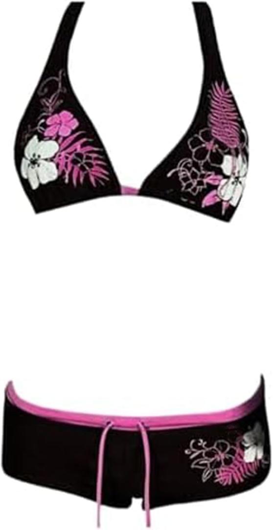 2 Piece Y2k Halter Bikini Sets Women Sexy Swimsuit Beach Sets Cute Summer Going Out Outfits 2025 Vacation 2000s (Medium, Pink)