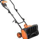 VEVOR Electric Snow Shovel, 12A 17 inch Corded Snow Shovel, 60 Adjustable Chute, 20 ft Throwing Distance, Snowthrower with Dual Safety Switch, Winter Ice Removal Tool for Driveway Sidewalk Patio