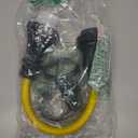 1.5FT Shore Power Adapter NEMA L5-30P to SS2-50R, RV Electrical Adapter Cord RV 30 Amp Male to Marine 50 Amp Female, Camper Power Adapter with Locking Ring and Seal Ring