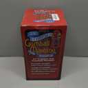 Vintage Gumball Machine - 11-Inch Retro-Style, Coin-Operated Cast Metal Vending Machine with Glass Globe and Free Spin by Great Northern Popcorn (Red)