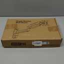 MOUNT PRO Single Monitor Wall Mount for 13 to 32 Inch Computer Screens, Height Adjustable Wall Mount Monitor Arm Holds Up to 19.8lbs, Full Motion Wall Bracket, VESA Mount 75x75, 100x100, Black