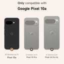 SURITCH for Google Pixel 10a Phone Case, Compatible with MagSafe, Protective Cover with Camera Cover & Adjustable Metal Kickstand for Pixel 10a 2026 -Black