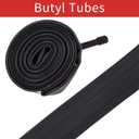 Heavy Duty Bike Tubes 2PCS 16"/ 20"/ 24"/ 26"/27.5" x1.75/1.9/2.0/2.1/2.125 Schrader Valve Bicycle Inner Tubes
