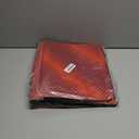 Five Star Zipper Binder, 2 Inch 3-Ring Binder with Round Rings, 5-Tab Expanding File, 380 Sheet Capacity, Fire Red (72538)