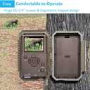 GardePro A50 Trail Camera (Non-Cellular, Non-WiFi), Enhanced Low-Light Performance, True 4K Video, 0.1s Trigger, 100ft No-Glow Night Vision, Motion Activated Wildlife Camera