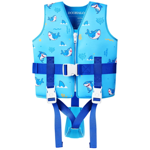DOOHALO Toddler Swim Vest Kids Swimming Training Vest for Boys Girls Suitable for Age Small (22-33lbs/1-2Yrs)