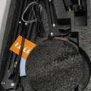 HITTI 12X Square Magnifying Glass with Light and Clamp, Hands-Free Lighted Stand with Ultra Long 3-Section Arm | 5 Color Modes & Stepless Dimming LED Desk Lamp for Workbench, Crafting, Reading -Yellow