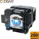COOBAN ELPLP88 /V13H010L88 Replacement Projector Lamp Bulb with Housing for Epson PowerLite Home Cinema 2040 /PowerLite Home Cinema 2045 1040 2045 740HD 640, EX7240 EX3240 EX9200 VS240 H719A EB-U04