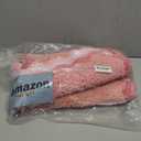 ORTIGIA Long Cute Scalloped Bathroom Rugs Runner, Fun Candy Pink Plush Microfiber Scallop Bath Mats Non Slip Washable Quick Dry Absorbent, Rug Carpet for Bathtub Sink Laundry Room Bedroom, 17x47 (1'5" x 3'11" (Rectangular))