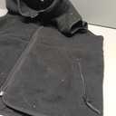 Hixiaohe Sherpa Fleece Vest for Women Trendy Warm Sleeveless Vests Jacket Lightweight Zip Coats with Pockets Fall Outerwear (Black), XL