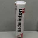 Goose Feather Badminton Shuttlecocks Birdies, 12 Pack Hight Speed Training Badminton Balls with Great Stability for Indoor Outdoor Sports (White)