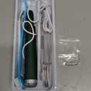 Opdent Plaque Remover for Teeth - Electric Toothbrush for Dogs Pet Brush Set,Electric Five Modes + 3 Cleaning Head, Plaque Remover for Teeth Stains for Dogs and Cats (Dark Green, Large)