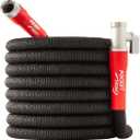 Pocket Hose Silver Bullet 2.0 Expandable Garden Hose 75-FT with Turbo Shot Nozzle, AS-SEEN-ON-TV, Lead-Free, Solid Aluminum Connectors, Easy On/Off Valve, Kink-Free, Leak-Proof