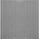GOOD TO GOOD Silicone Dish Drying Mat Kitchen Sink Organizer, Waterproof, Non-Slip, Durable, Flexible, Easy Clean, Heat-Resistant Eco-Friendly Counter Dish Mat 17.6 x 15.6 inches (15.6" x 17.6", Gray)