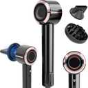 CINOSTAR Hair Dryer, Fast Drying Blow Dryer with Diffuser, With 110000RPM Brushless Motor&Ionic Technology No Heat Damage, Lightweight for Women and Travel, Low Noise, Black & Blush Rose