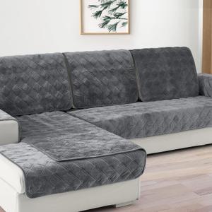 Deep Dream Couch Cover, Sectional Couch Covers, Sofa Covers for 3 Cushion Couch, Couch Cover for Dogs Pets Kids Recliner Loveseat L Shaped, Anti-Slip Sofa Covers 28 x 70 Inch - Dark Grey(Only 1 piece) Deep Dream Couch Cover, Sectional Couch Covers, Sofa Covers for 3 Cushion Couch, Couch Cover for Dogs Pets Kids Recliner Loveseat L Shaped, Anti-Slip Sofa Covers 28 x 70 Inch - Dark Grey(Only 1 piece)