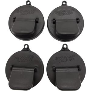 Can Cover - Best Can Cover For Standard Size Soda/Beer/Energy Drink Cans - Made In The USA - BPA-PCB Free - 4 pack (Black)