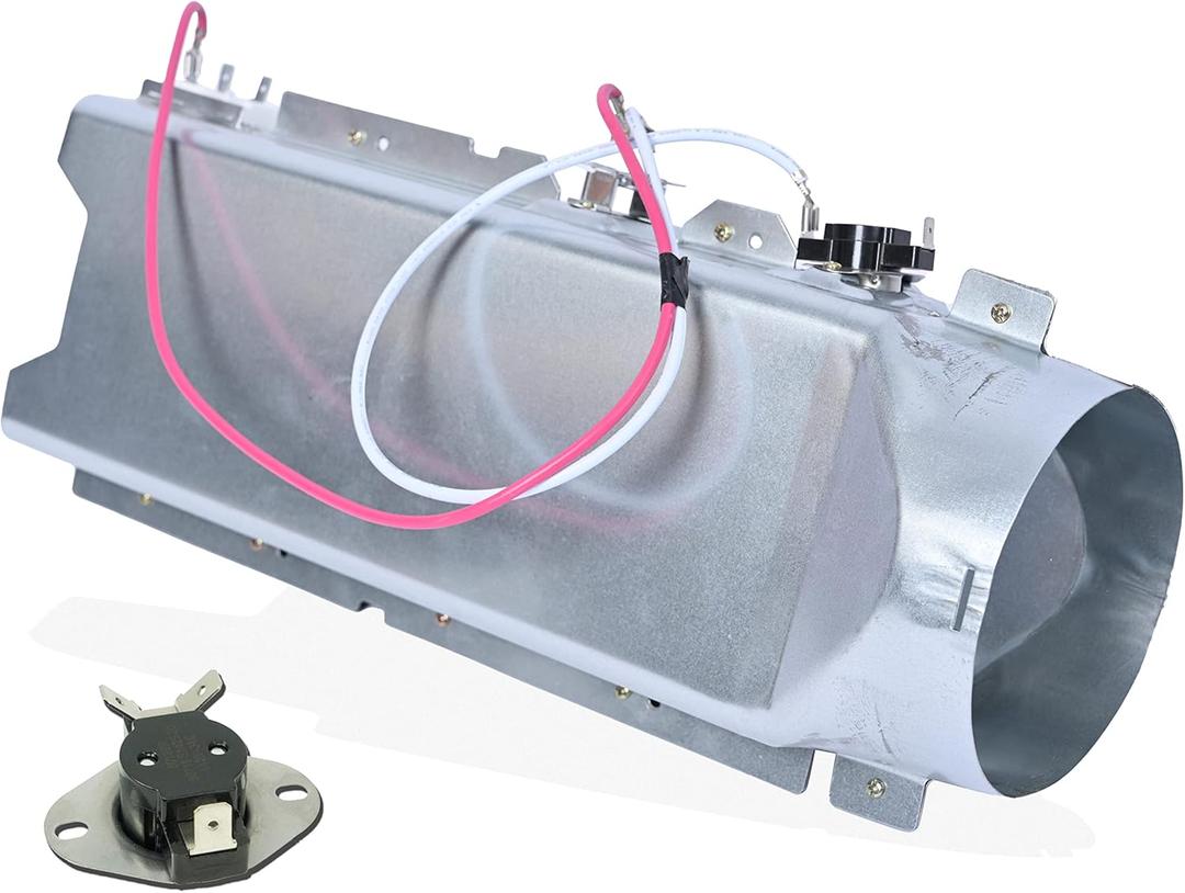 Dryer Heating Element Assembly Replaces For LG DLEX2650R DLEX7177WM DLEX9000V DLEX8100V DLEX3370V DLEX3370W DLEX7700VE DLE2050W DLEX5000V DLEX8000V DLEX3250W DLEX3875V DLEX3875W DLEX3885C DLEX3885W