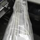 No Tools No Drill Cordless Roman Shades for Indoor Windows 100% Blackout, for Window Size 33" W 48" H White