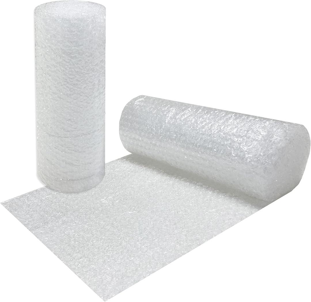 uBoxes Bubble Roll 12" Wide x 24 ft Small Wrap 3/16" Perf Every 12"