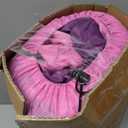 oaskys Camping Sleeping Bag - 3 Season Warm & Cool Weather - Summer Spring Fall Lightweight Waterproof for Adults Kids - Camping Gear Equipment, Traveling, and Outdoors (50-80F Everyday 3 Season - Pink)