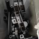 12 inches Queen Size Bed Frame with Minimalist headboard,Metal Platform Base with Strong Metal Slats,Mattress Foundation for Under Bed Storage,Easy Assembly,Black