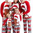 PATPAT Family Christmas Pjs Matching Set ,Large