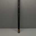 Vitalizart Black Matte Metallic Wrapping Paper Set 30" With Silk Satin Ribbon & Gift Tags Christmas Gift Wrapping Birthday Baby Shower Wedding Bouquets Handmade Crafts 197"(16.4 Ft) Black Ribbon