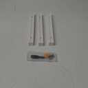 3 Pack Kids Wall Mounted Hanging Magnetic Artwork and Picture Display Bar for Displaying Pictures and Memos in Schools or at Home(White)