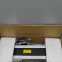 TABEKE Under Desk Bike Pedal Exerciser - Mini Exercise Bike for Arm/ Leg Exercise, Pedal Exerciser for Seniors with LCD Display (White)